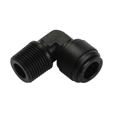 Fluidfit Fitting, Fluidfit, Rigid Male Elbow, 6mm x 1/8" Male BSPT (R) HPL06R01